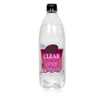 CATCH CLEAR BLACKCURRENT FLAVOURED SODA